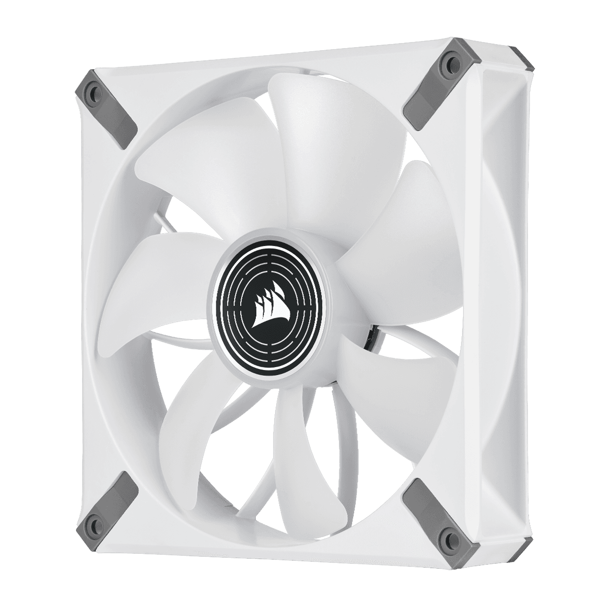 VENTILATOR CORSAIR, "ML140 LED ELITE", pt carcasa PC, 140 mm, 1600 rpm, LED alb, 1 ventilator, "CO-9050130-WW" — miniatură