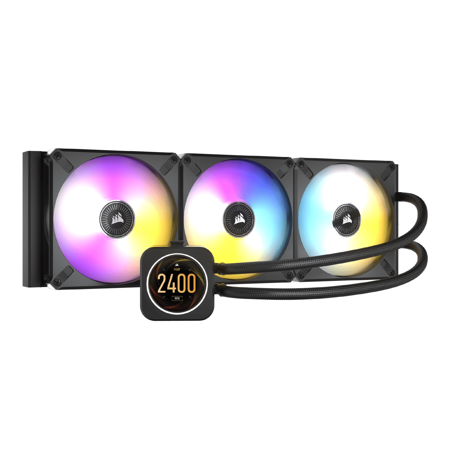 COOLER CORSAIR, "H170i", skt. universal, racire cu lichid, fan 140 mm x 3, 2000 rpm, LED RGB, "CW-9060063-WW"