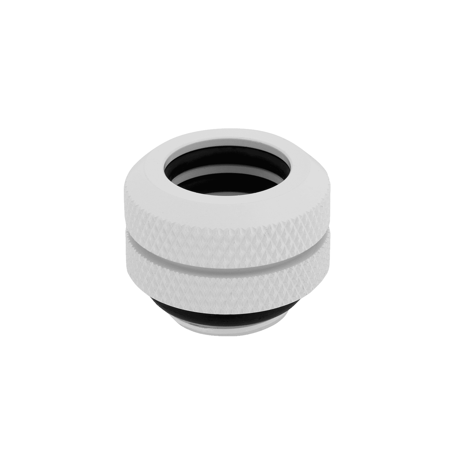 FITTING tub CORSAIR, Hydro X Series XF, material: alama, alb, 12mm OD, "CX-9052006-WW" — miniatură