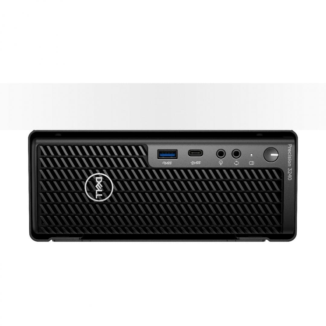DESKTOP DELL, "Precision 3240" Mini Tower, CPU i9-10900, nVidia Quadro RTX 3000, memorie 32 GB, SSD 512 GB, tastatura si mouse, Windows 10 Pro, "DP3240I932512W10P" — miniatură