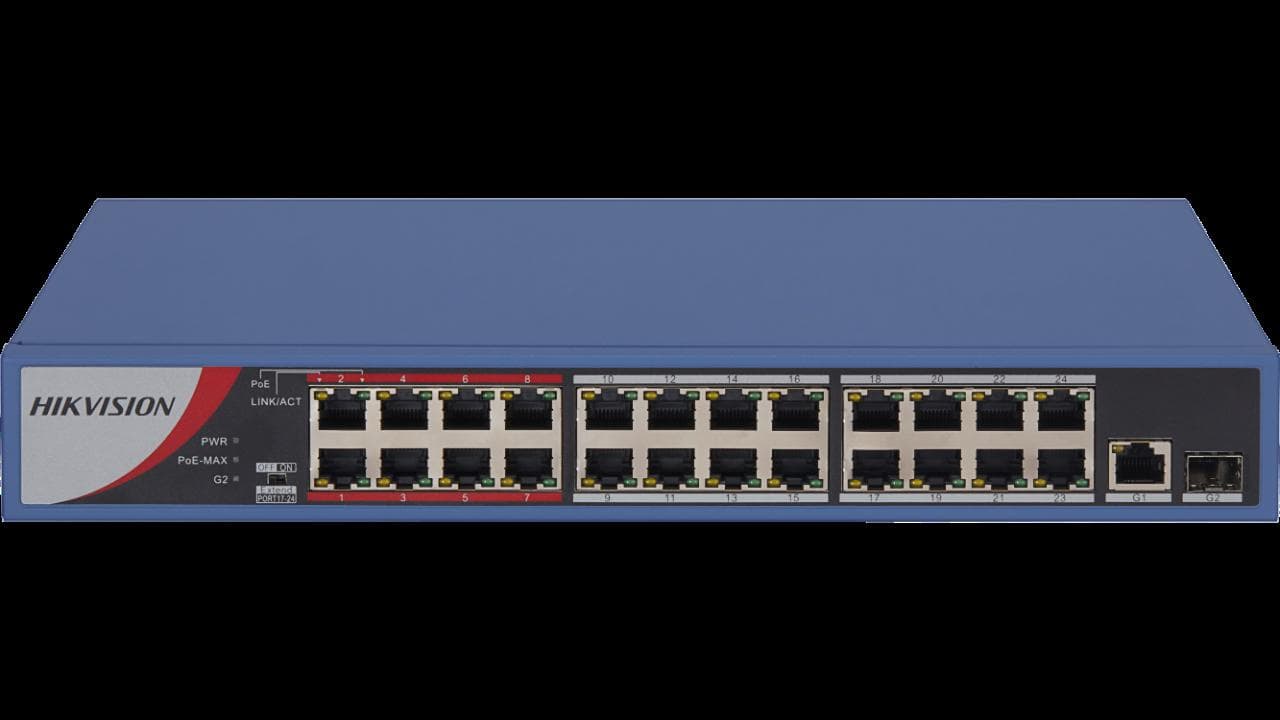 HK SWITCH POE 24 PORTURI FARA MANAGEMENT, "DS-3E0326P-E/M(B)"