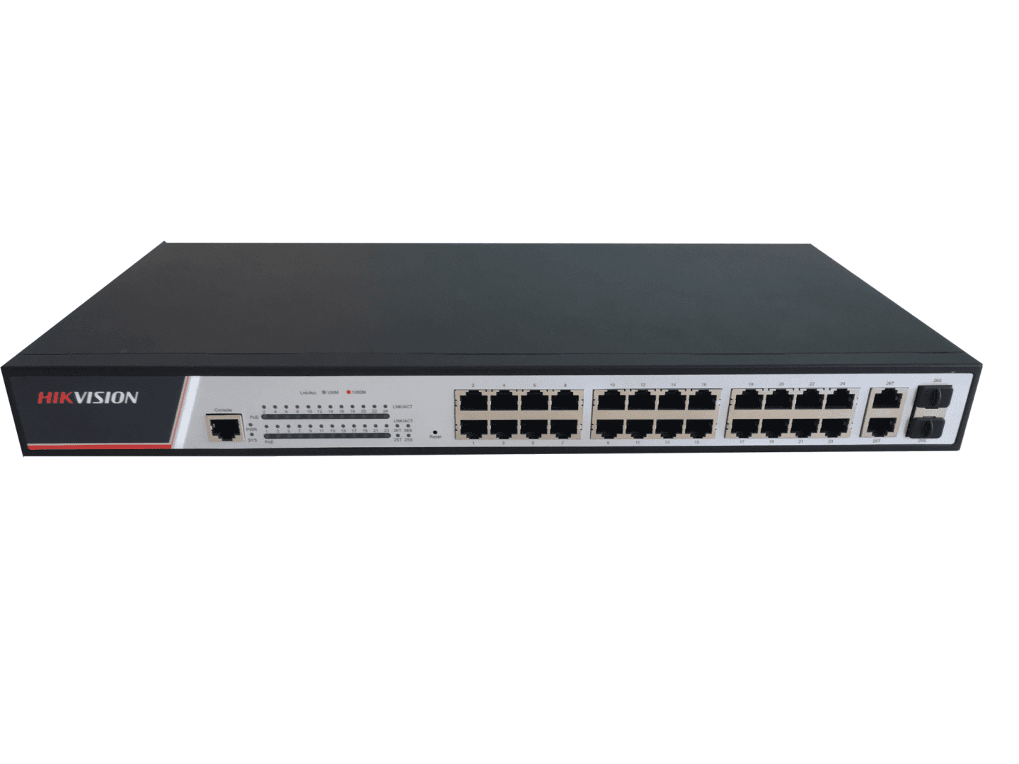 SWITCH 24 PORTURI POE FULL MANAGED "DS-3E2326P"