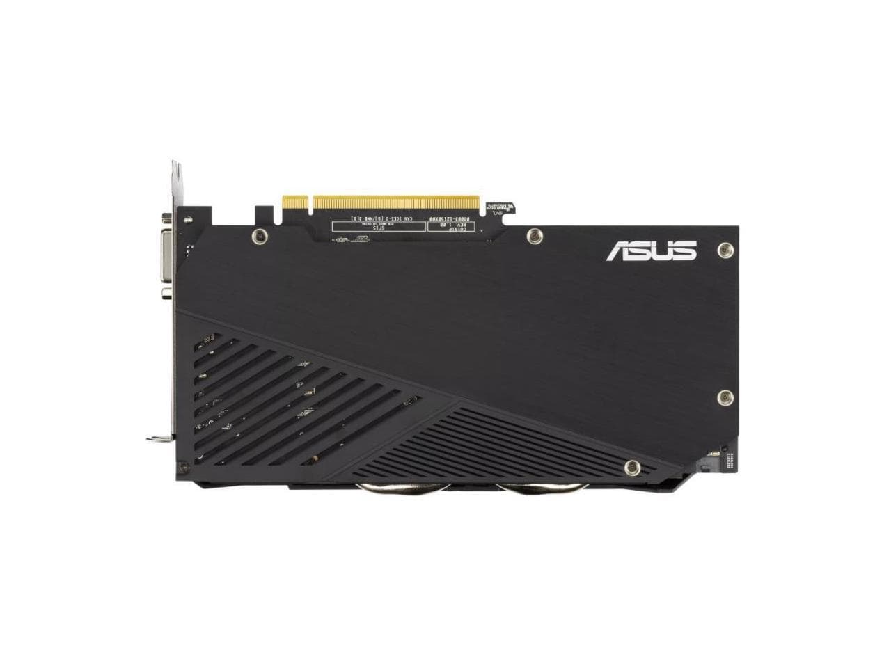PLACA VIDEO ASUS "GeForce RTX 2060 EVO", 12 GB GDDR6 192 biti, PCI Express 3.0 x 16, HDMI x 2 DisplayPort DVI-D, sistem racire aer, "DUAL-RTX2060-O12GE" — miniatură