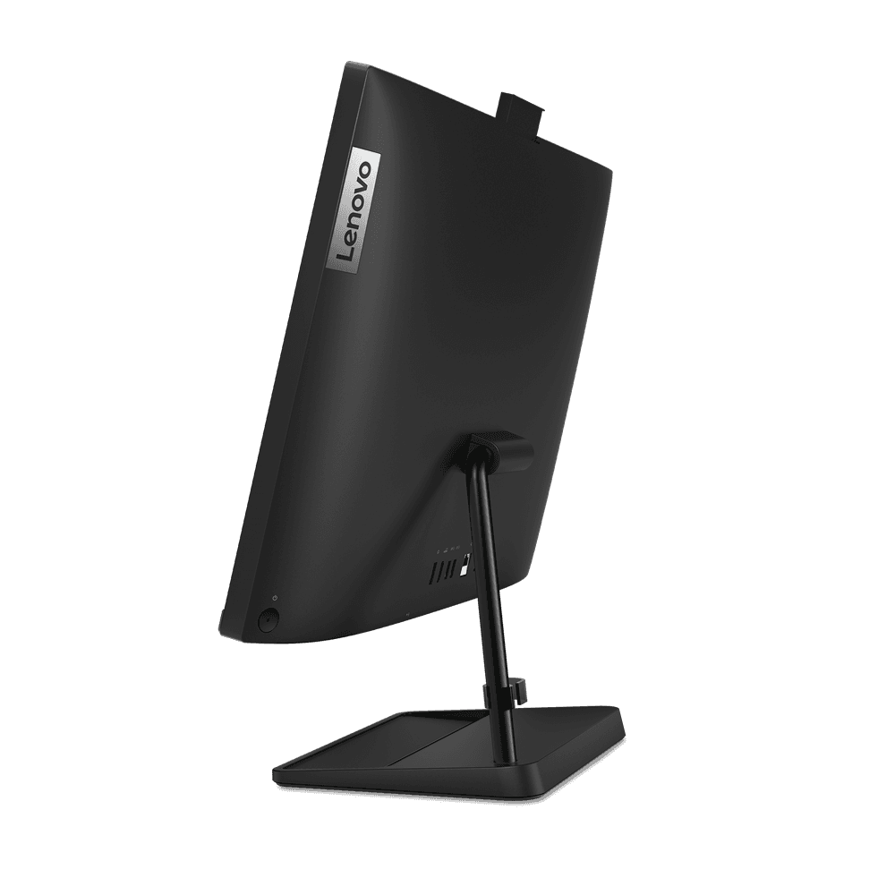 DESKTOP LENOVO, "IdeaCentre 3" All-in-one, 27 inch, CPU Ryzen 7 5700U, AMD Radeon Graphics, memorie 16 GB, SSD 512 GB, tastatura si mouse, FreeDos, "F0FY00AHRI" — miniatură