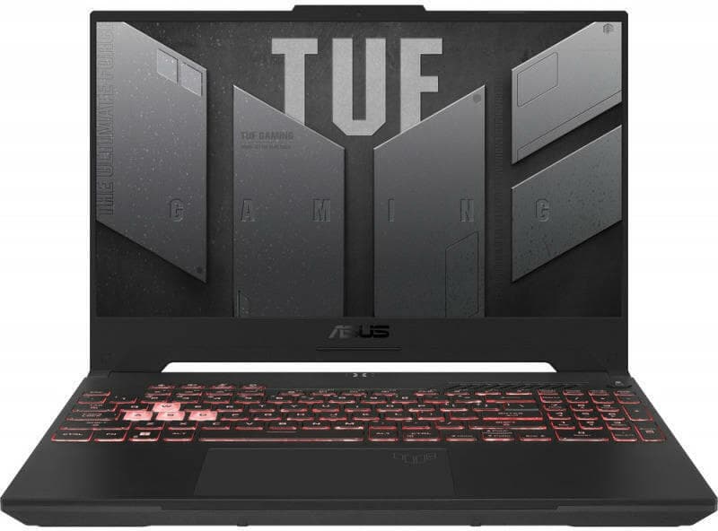 NOTEBOOK Asus, "TUF A15" 15.6 inch, Ryzen 7 6800H, 16 GB DDR5, SSD 1 TB, nVidia GeForce RTX 3070, Free DOS, "FA507RR-HF005" (
