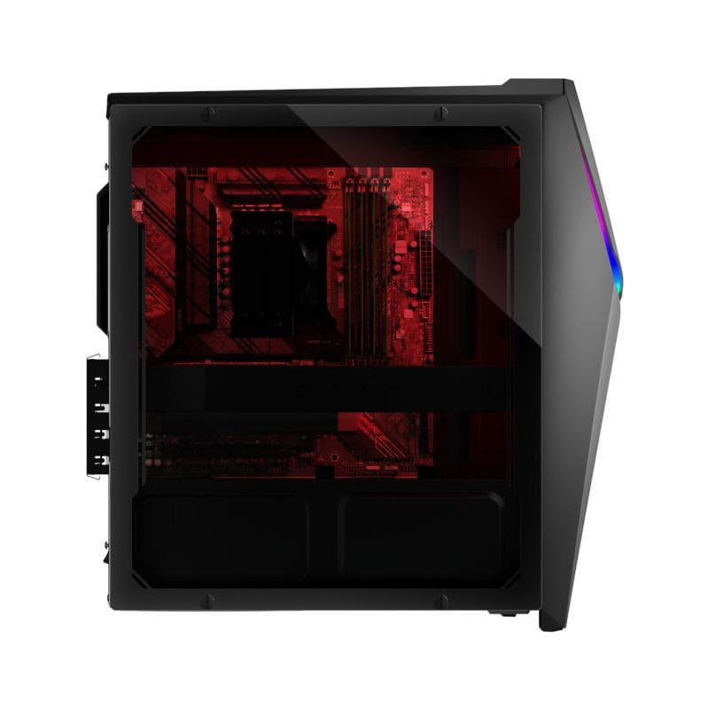 DESKTOP ASUS, "ROG Strix G10DK" Middle Tower, CPU AMD Ryzen 7 5800X, NVIDIA GeForce RTX 3060, memorie 8 GB, SSD 512 GB, fara sistem de operare, "G10DK-R5800X0380" — miniatură