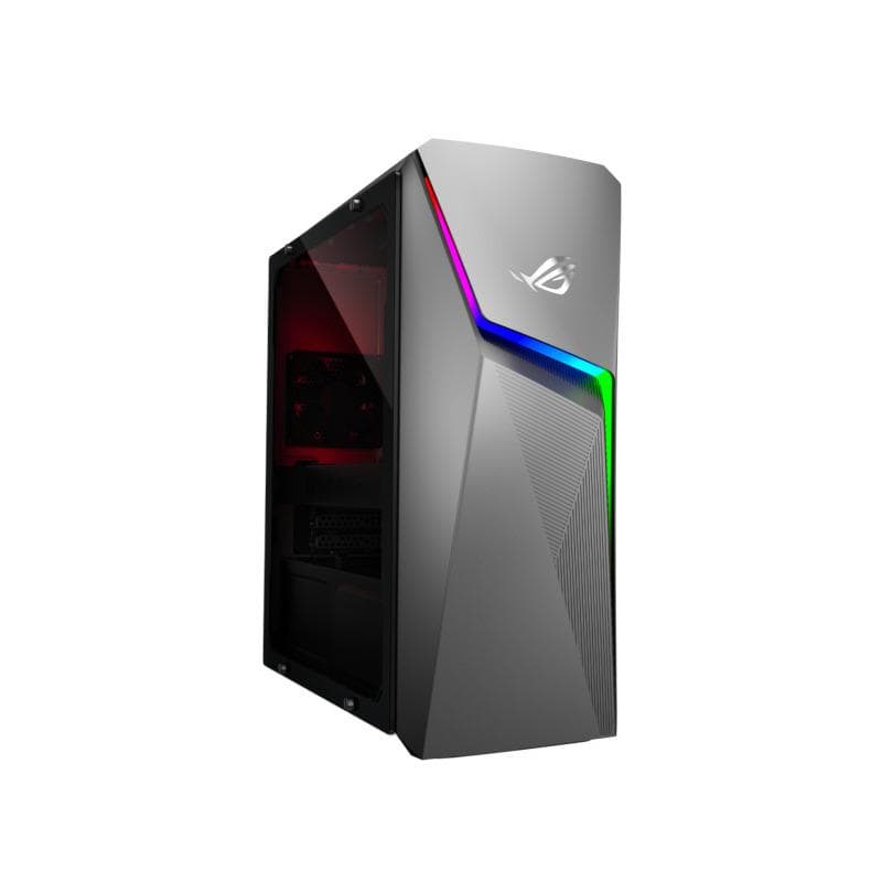 DESKTOP ASUS, "ROG Strix G10DK" Middle Tower, CPU Ryzen 7 5800X, NVIDIA GeForce RTX 3060, memorie 16 GB, SSD 512 GB, FreeDos, "G10DK-R5800X0400" — miniatură