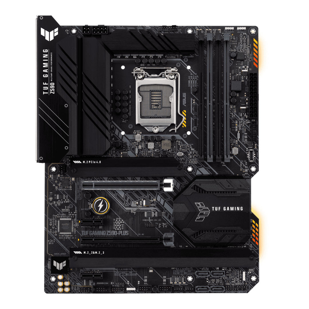 PLACA de BAZA Asus "GAMING Z590-PLUS", skt LGA 1200, ATX, Intel Z590, 4 x DDR4, max. 128 GB, 6 x SATA, 3 x M.2, 7.1, "GAMING Z590-PLUS"
