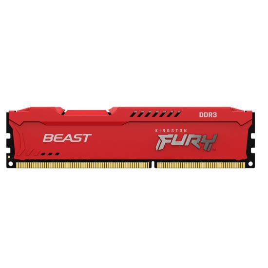 Memorie DDR Kingston FURY Beast DDR3 8 GB, frecventa 1600 MHz, 1 modul, radiator, "KF316C10BR/8"