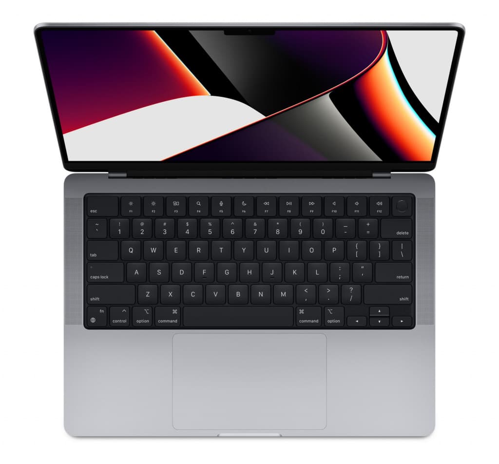 NOTEBOOK Apple, "MacBook Air Pro" 14.0 inch, Apple M1 Pro, 16 GB DDR4, SSD 512 GB, integrata, macOS, "MKGP3ZE/A" (