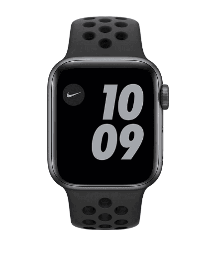 SMARTWATCH Apple Watch Nike SE (v2) GPS, 40mm Space Grey Aluminium Case with Anthracite/Black Nike Sport Band "mkq33wb/a"