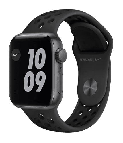 SMARTWATCH Apple Watch Nike SE (v2) GPS, 40mm Space Grey Aluminium Case with Anthracite/Black Nike Sport Band "mkq33wb/a" — miniatură