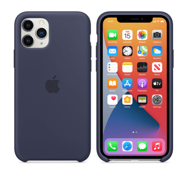HUSA Smartphone Apple, pt iPhone 11 Pro, tip back cover (protectie spate), silicon, ultrasubtire, albastru, "mwyj2zm/a" — miniatură