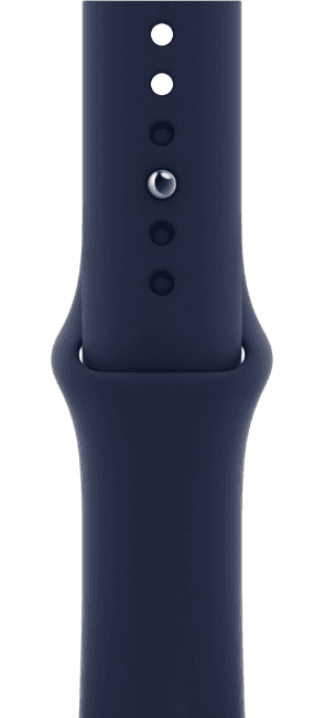 Apple Watch 44mm Band: Deep Navy Sport Band - Regular (Seasonal Fall 2020), "myax2zm/a"