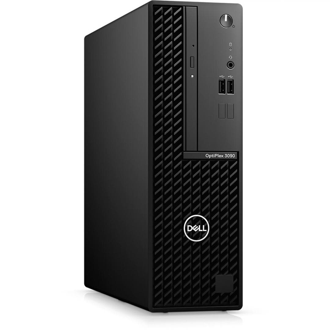 DESKTOP DELL, "OptiPlex 3090" Small Form Factor, CPU i5-10505, Intel UHD Graphics 630, memorie 16 GB, SSD 256 GB, unitate optica, tastatura si mouse, Ubuntu, "N014O3090SFF_UBU"