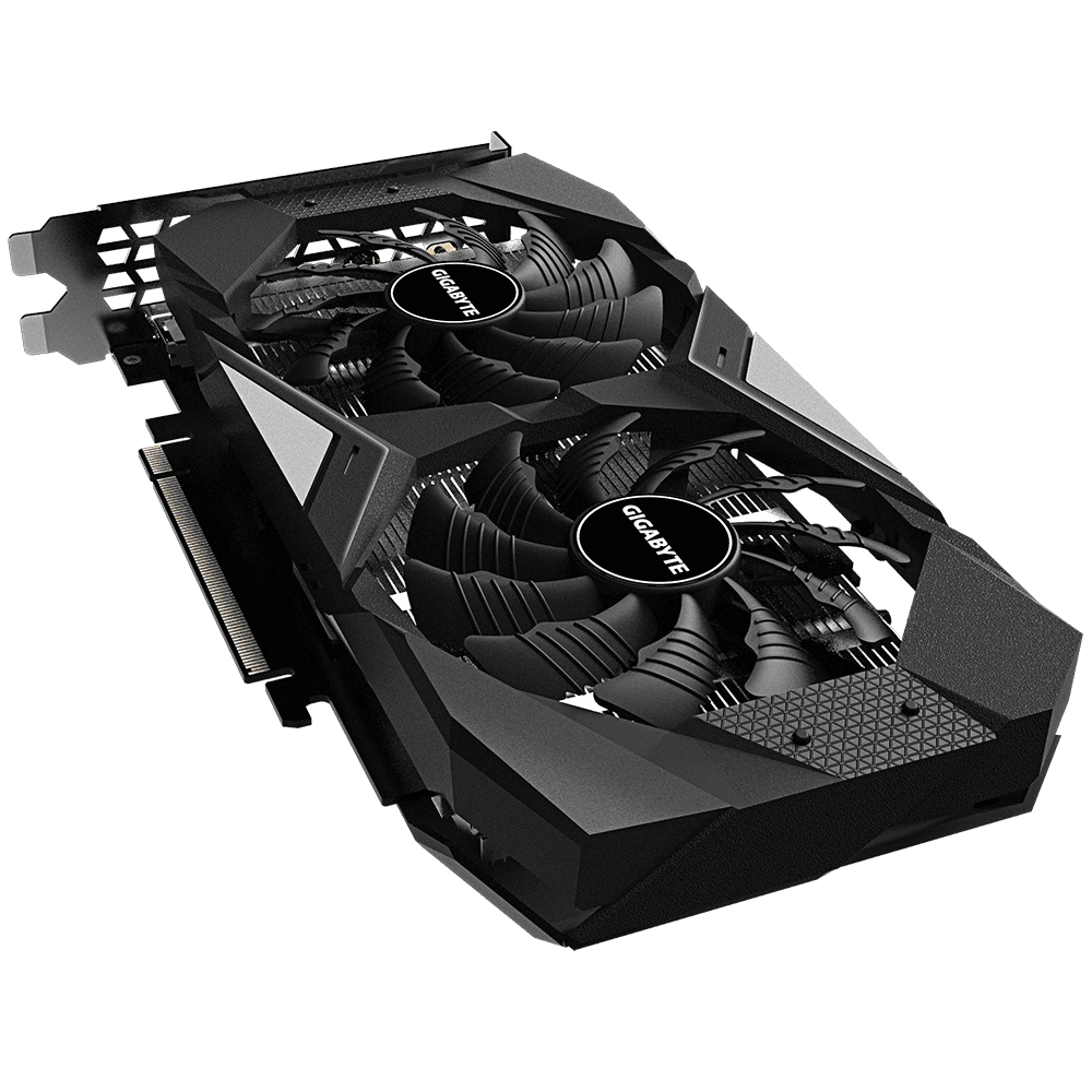 PLACA VIDEO GIGABYTE "GeForce RTX 2060 D6 12G", 12 GB GDDR6 192 biti, PCI Express 3.0 x 16, HDMI DisplayPort x 3, sistem racire aer, "N2060D6-12GD" — miniatură