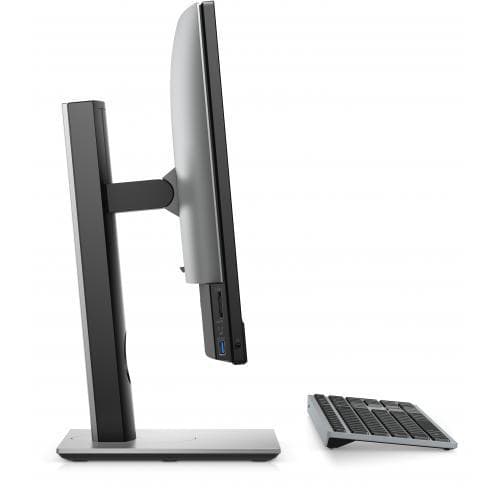 DESKTOP DELL, "OptiPlex 7490" All-in-one, 23.8 inch, CPU i7-10700, Intel UHD Graphics 630, memorie 16 GB, SSD 512 GB, tastatura si mouse, Windows 11 Home, "N215O7490AIO" — miniatură