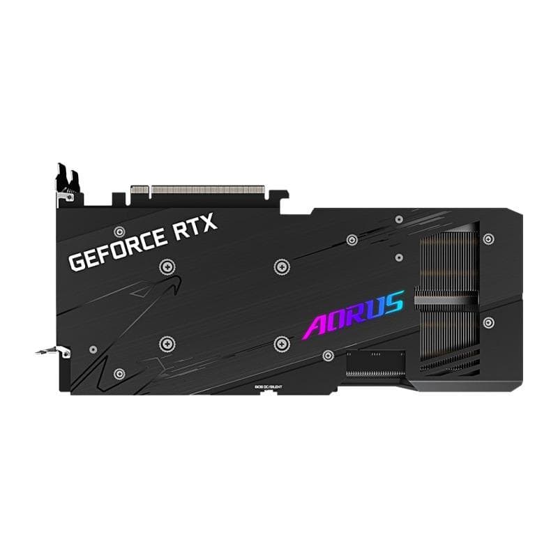 PLACA VIDEO GIGABYTE "AORUS RTX 3070 Master", 8 GB GDDR6 256 biti, PCI Express 4.0 x 16, HDMI x 3 DisplayPort x 3, sistem racire aer, "N3070AORUS M-8G2" — miniatură