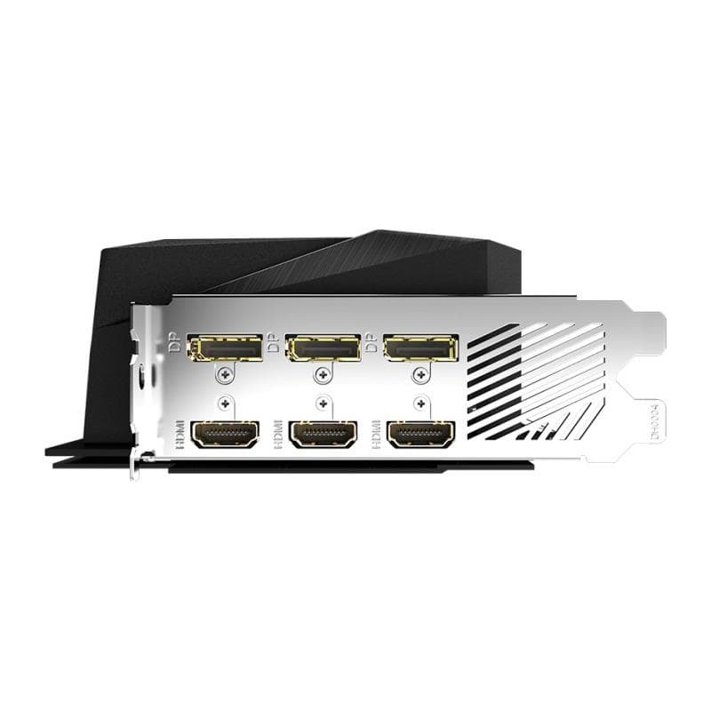 PLACA VIDEO GIGABYTE "AORUS RTX 3070 Master", 8 GB GDDR6 256 biti, PCI Express 4.0 x 16, HDMI x 3 DisplayPort x 3, sistem racire aer, "N3070AORUS M-8G2" — miniatură