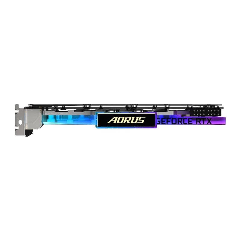 PLACA VIDEO GIGABYTE "AORUS RTX 3080 XTRM", 10 GB GDDR6X 320 biti, PCI Express 4.0 x 16, HDMI x 3 DisplayPort x 3, sistem racire lichid, "N3080AORUSX WB10G2" — miniatură