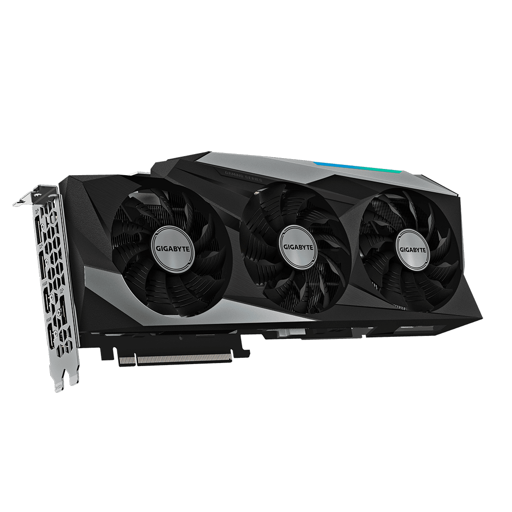 PLACA VIDEO GIGABYTE "GeForce RTX 3080 GAMING OC", 10 GB GDDR6X 320 biti, PCI Express 4.0 x 16, HDMI x 3 DisplayPort x 2, sistem racire aer, "N3080GAMING OC10G2" — miniatură