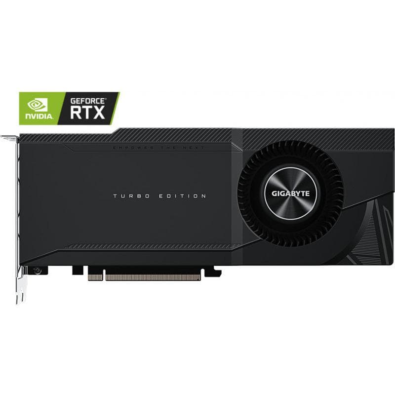 PLACA VIDEO GIGABYTE "GeForce RTX 3080 TURBO", 10 GB GDDR6X 320 biti, PCI Express 4.0 x 16, HDMI x 2 DisplayPort x 2, sistem racire aer, "N3080TURBO-10G2" — miniatură