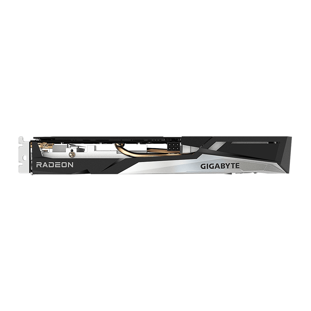 PLACA VIDEO GIGABYTE "Radeon RX 6500 XT GAMING OC", 4 GB GDDR6 64 biti, PCI Express 4.0 x 8, HDMI DisplayPort, sistem racire aer, "R65XTGAMING OC-4GD" — miniatură