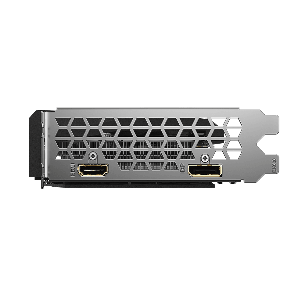 PLACA VIDEO GIGABYTE "Radeon RX 6500 XT GAMING OC", 4 GB GDDR6 64 biti, PCI Express 4.0 x 8, HDMI DisplayPort, sistem racire aer, "R65XTGAMING OC-4GD" — miniatură