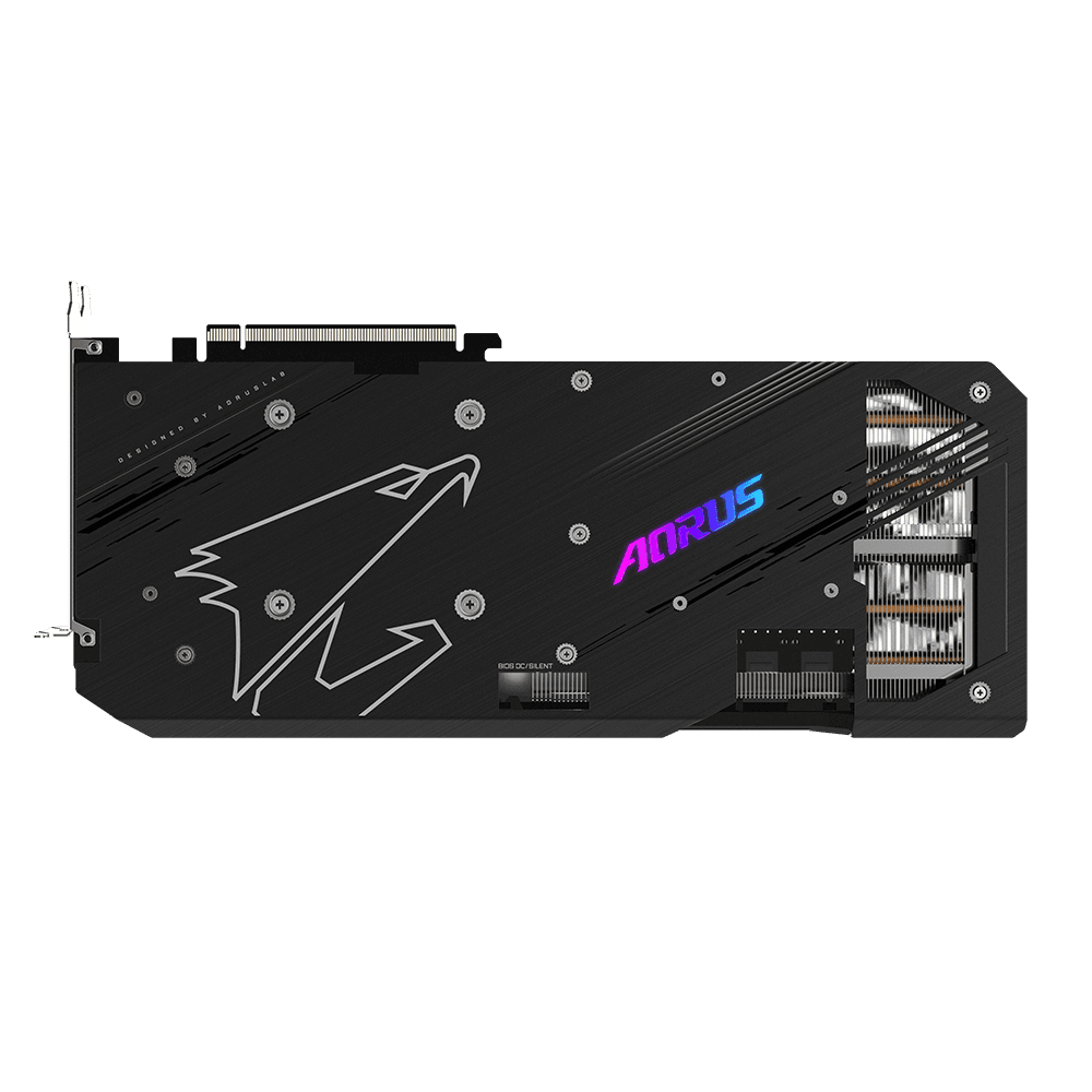 PLACA VIDEO GIGABYTE "AORUS Radeon RX 6800 XT MASTER", 16 GB GDDR6 256 biti, PCI Express 4.0 x 16, HDMI x 2 DisplayPort x 2, sistem racire aer, "R68XTAORUS M-16G" — miniatură