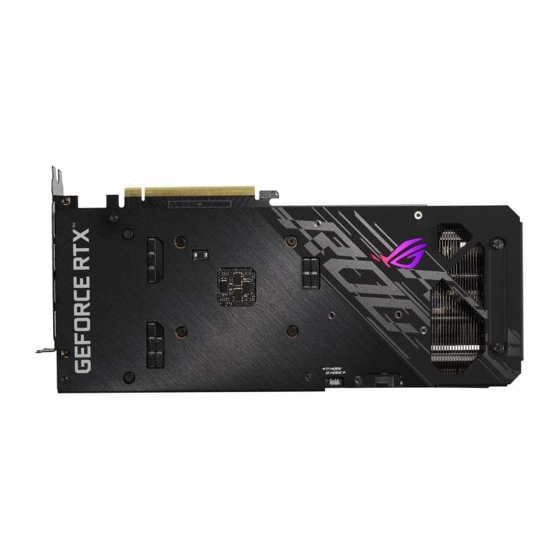 PLACA VIDEO ASUS "ROG Strix GeForce RTX 3060 V2 OC", 12 GB GDDR6 192 biti, PCI Express 4.0 x 16, HDMI x 2 DisplayPort x 3, sistem racire aer, "RS-RTX3060-O12G-V2" — miniatură