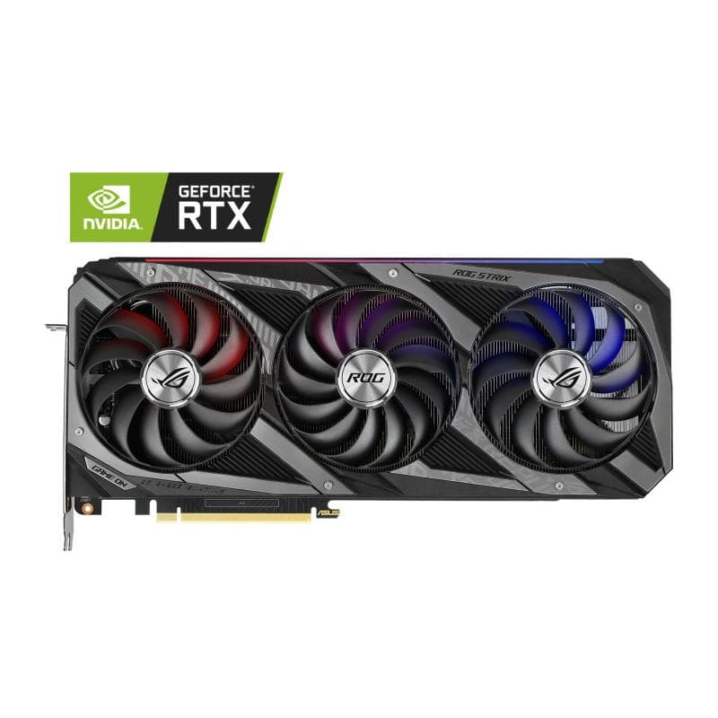 PLACA VIDEO ASUS "ROG Strix GeForce RTX 3070 Ti OC", 8 GB GDDR6X 256 biti, PCI Express 4.0 x 16, HDMI x 2 DisplayPort x 3, sistem racire aer, "RS-RTX3070TI-O8G"