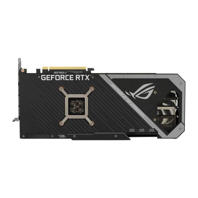 PLACA VIDEO ASUS "ROG Strix GeForce RTX 3070 Ti OC", 8 GB GDDR6X 256 biti, PCI Express 4.0 x 16, HDMI x 2 DisplayPort x 3, sistem racire aer, "RS-RTX3070TI-O8G" — miniatură