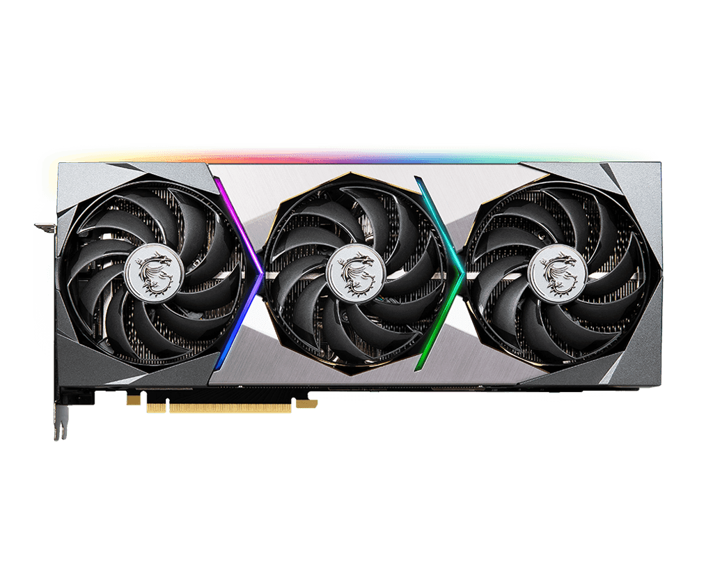 PLACA VIDEO MSI "GeForce RTX 3080 TI SUPRIM X", 12 GB GDDR6X 384 biti, PCI Express 4.0 x 16, HDMI DisplayPort x 3, sistem racire aer, "RTX3080TI SUPRIM X" — miniatură