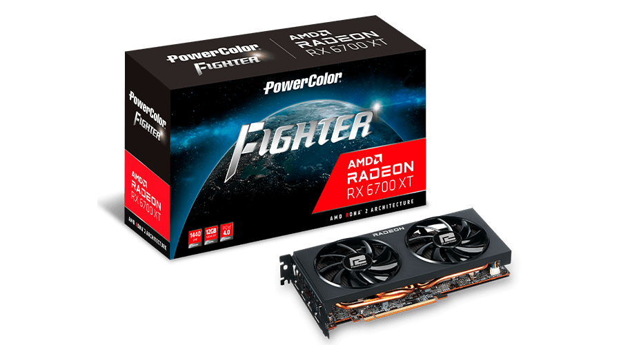 PLACA VIDEO POWER COLOR "Radeon RX 6700 XT Hellhound", 12 GB GDDR6 192 biti, PCI Express 4.0 x 16, HDMI x 2 DisplayPort x 3, sistem racire aer, "RX6700XT 12GBD6-3D"