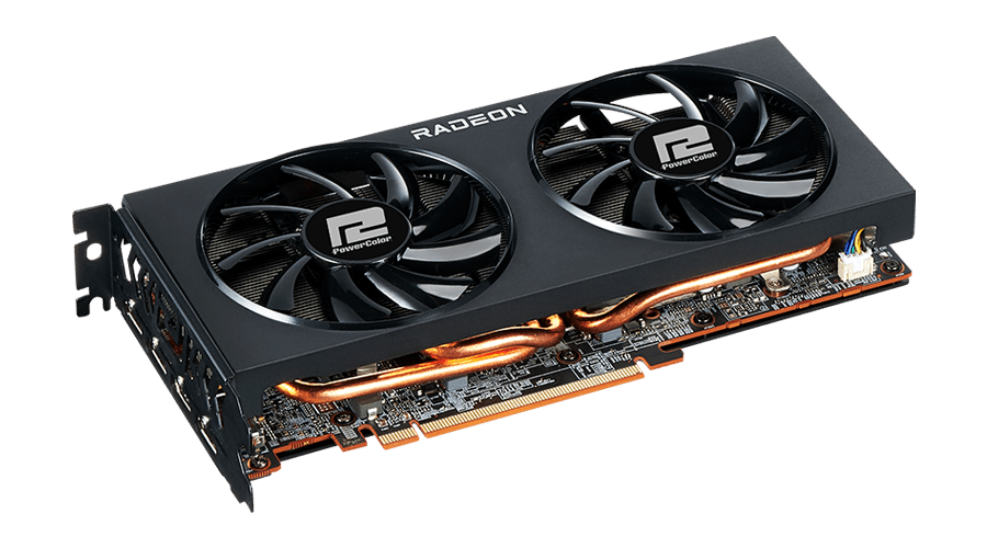 PLACA VIDEO POWER COLOR "Radeon RX 6700 XT Hellhound", 12 GB GDDR6 192 biti, PCI Express 4.0 x 16, HDMI x 2 DisplayPort x 3, sistem racire aer, "RX6700XT 12GBD6-3D" — miniatură