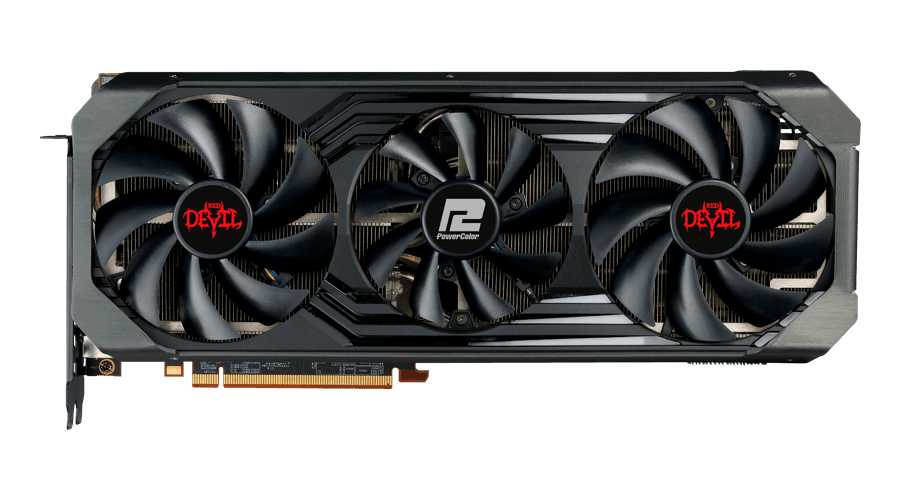 PLACA VIDEO POWER COLOR "Red Devil AMD Radeon RX 6900 XT", 16 GB GDDR6 256 biti, PCI Express 4.0 x 16, HDMI DisplayPort x 3, sistem racire aer, "RX6900XT 16G-3DHO" — miniatură