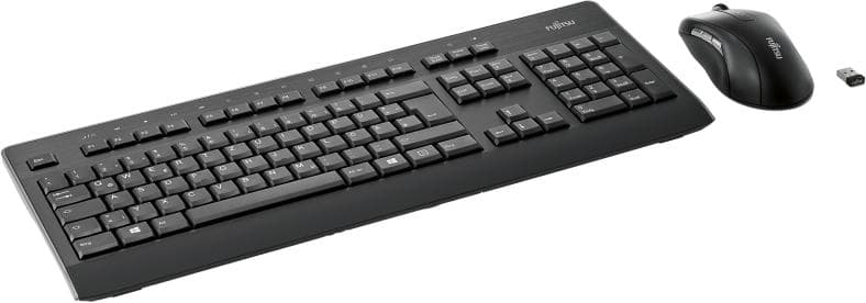 FTS WIRELESS KB+MSE SET LX960 US, "S26381-K960-L402"