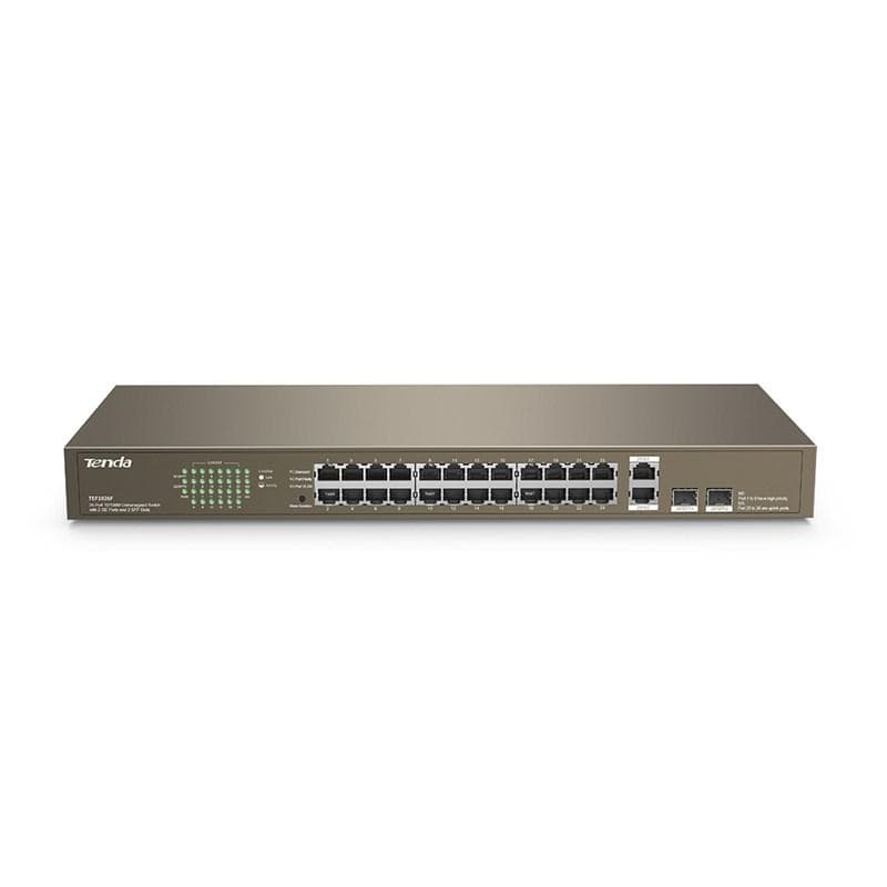 SWITCH Tenda fara management 26 porturi (24 x FE, 2 x SFP), carcasa metalica, rackabil "TEF1026F"