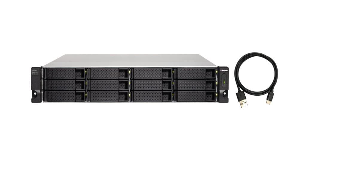 EXP QNAP R1200C 12BAY SATA 2U, "TL-R1200C-RP"