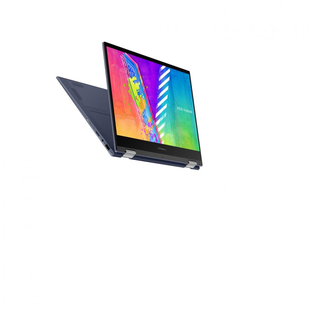 NOTEBOOK Asus, "Vivobook Flip" 14.0 inch, Intel Pentium Silver N6000, 8 GB DDR4, SSD 256 GB, Intel UHD Graphics, Windows 11 Home, "TP1401KA-EC062W" ( — miniatură