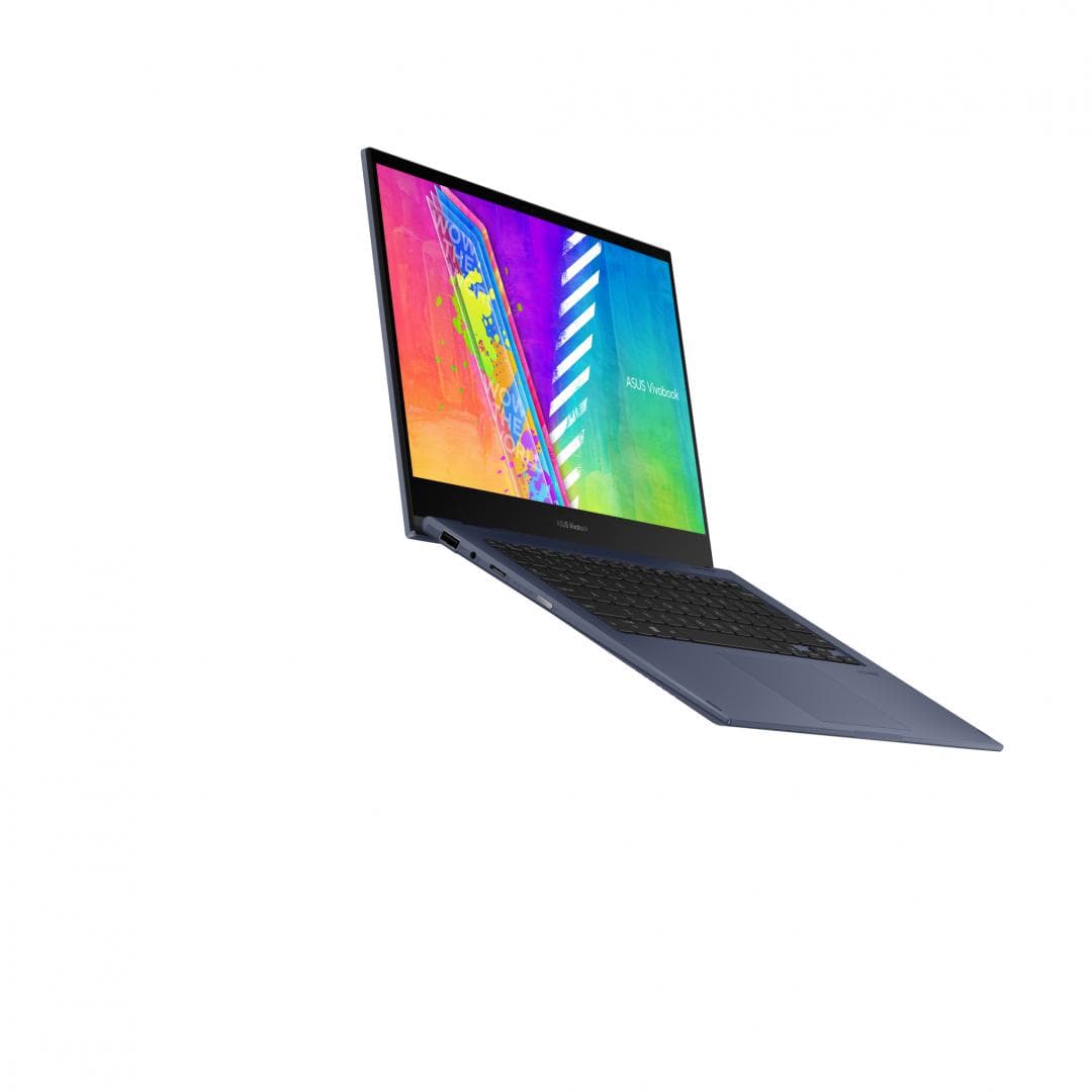 NOTEBOOK Asus, "Vivobook Flip" 14.0 inch, Intel Pentium Silver N6000, 8 GB DDR4, SSD 256 GB, Intel UHD Graphics, Windows 11 Home, "TP1401KA-EC062W" ( — miniatură