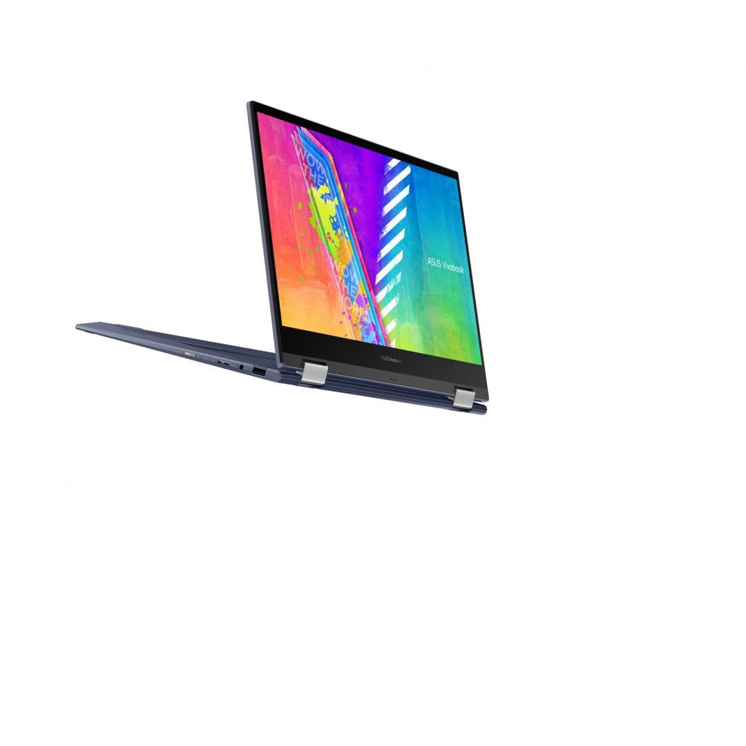 NOTEBOOK Asus, "Vivobook Flip" 14.0 inch, Intel Pentium Silver N6000, 8 GB DDR4, SSD 256 GB, Intel UHD Graphics, Windows 11 Home, "TP1401KA-EC062W" ( — miniatură