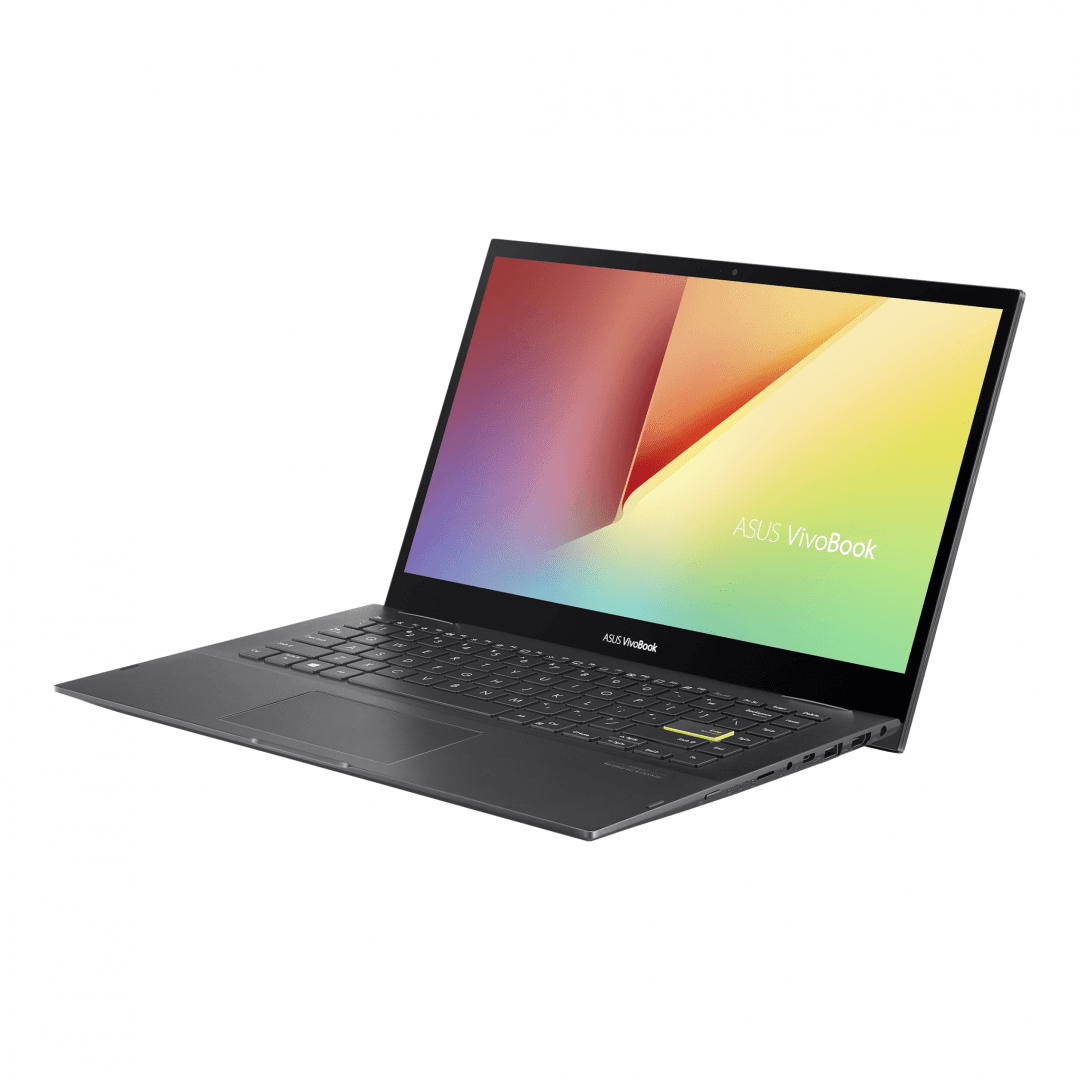 NOTEBOOK Asus, "Vivobook Flip" 14.0 inch, i5-1135G7, 8 GB DDR4, SSD 256 GB, Intel Iris Xe Graphics, Windows 11 Home, "TP470EA-EC368W" (