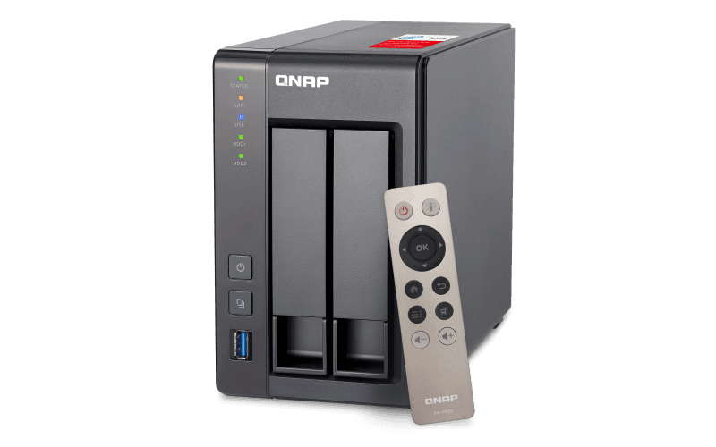 NAS QNAP 251+ 2BAY 2GHZ 8GB TWR SATA, "TS-251+-8G"