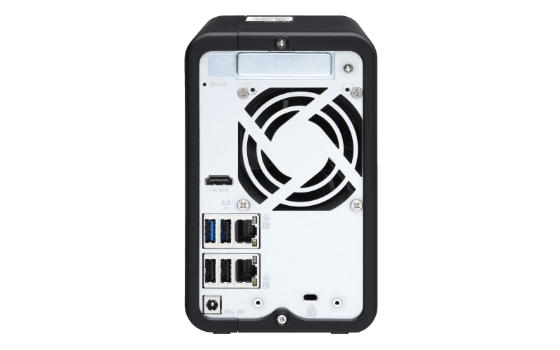 NAS QNAP 2BAY 2GHZ 4GB TWR SATA, "TS-253D-4G" — miniatură