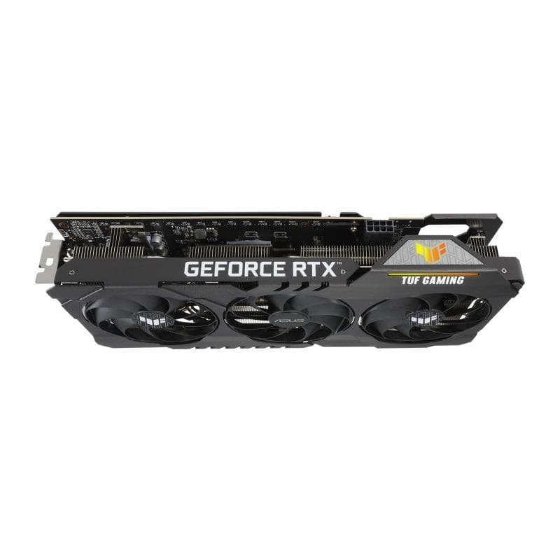 PLACA VIDEO ASUS "TUF Gaming GeForce RTX 3060 V2 OC", 12 GB GDDR6 192 biti, PCI Express 4.0 x 16, HDMI x 2 DisplayPort x 3, sistem racire aer, "TUF-RTX3060-O12GV2" — miniatură