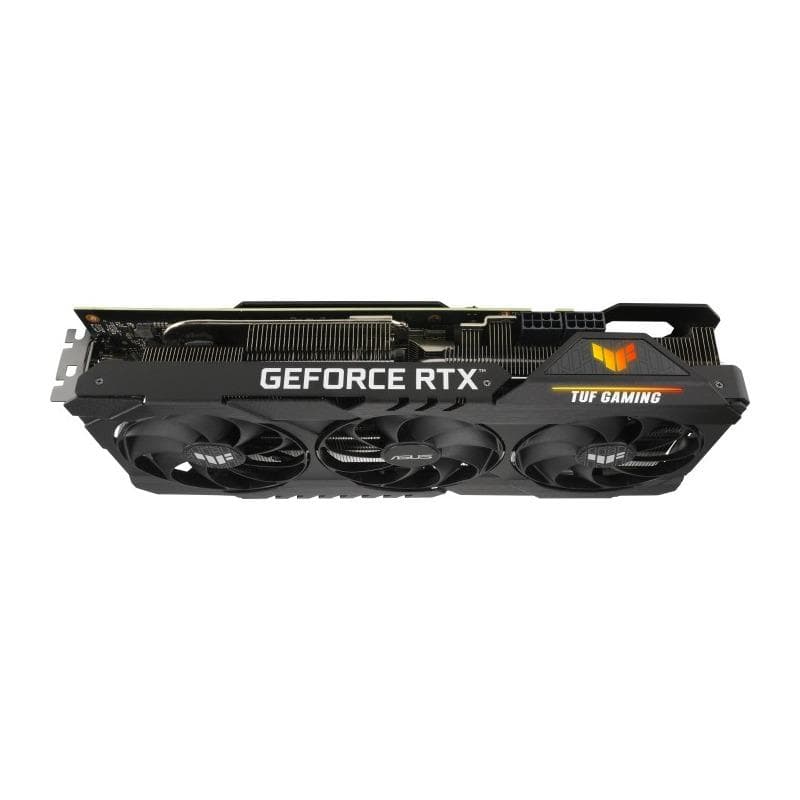 PLACA VIDEO ASUS "GeForce RTX 3080 10GB OC", 10 GB GDDR6X 320 biti, PCI Express 4.0 x 16, HDMI x 2 DisplayPort x 3, sistem racire aer, "TUF-RTX3080-O10G2" — miniatură