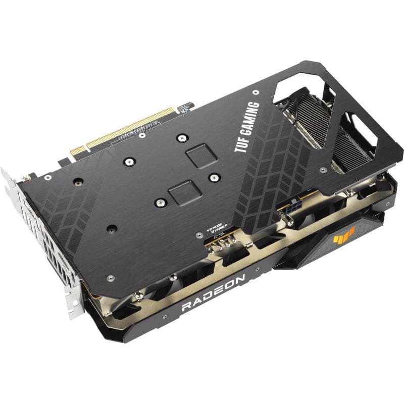 PLACA VIDEO ASUS "Gaming Radeon RX 6500 XT OC", 4 GB GDDR6 64 biti, PCI Express 4.0 x 16, HDMI DisplayPort, sistem racire aer, "TUF-RX6500XT-O4G" — miniatură
