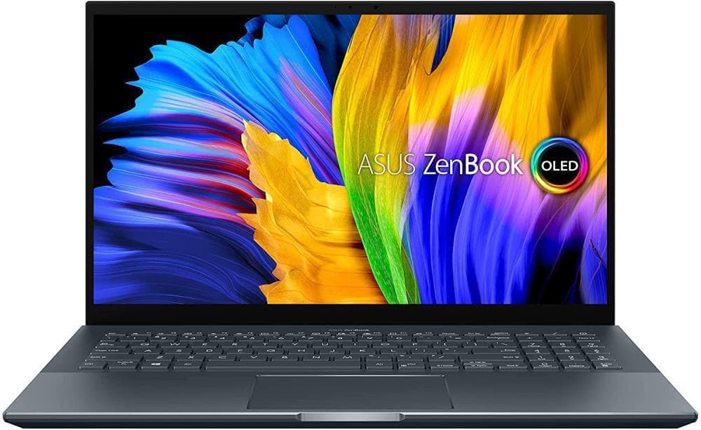 NOTEBOOK Asus, "Zenbook 15" 15.6 inch, Ryzen 9 5900HX, 16 GB DDR4, SSD 1 TB, nVidia GeForce RTX 3050 Ti, Windows 11 Home, "UM5500QE-KY271W" (