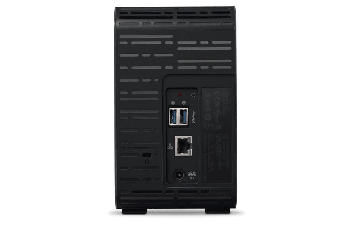 EHDD 28TB WD 3.5" My Cloud EX2, "WDBVBZ0280JCH-EESN" — miniatură